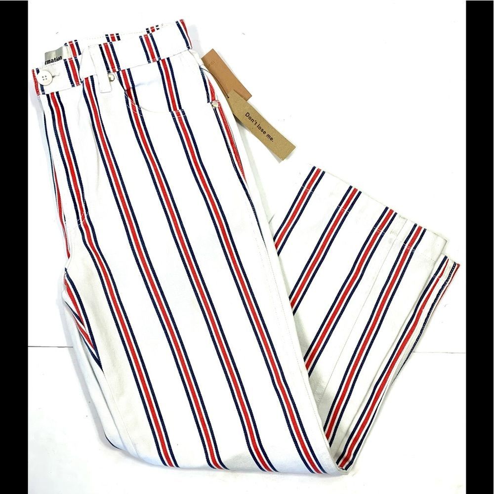 Reformation Roper Stripped Jeans - Picture 7 of 12
